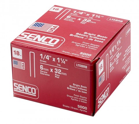 SENCO 18GA X 1/4 CROWN X 1" ** CALL STORE FOR AVAILABILITY AND TO PLACE ORDER ** SENCO 18GA X 1/4 CROWN X 1" ** CALL STORE FOR AVAILABILITY AND TO PLACE ORDER **